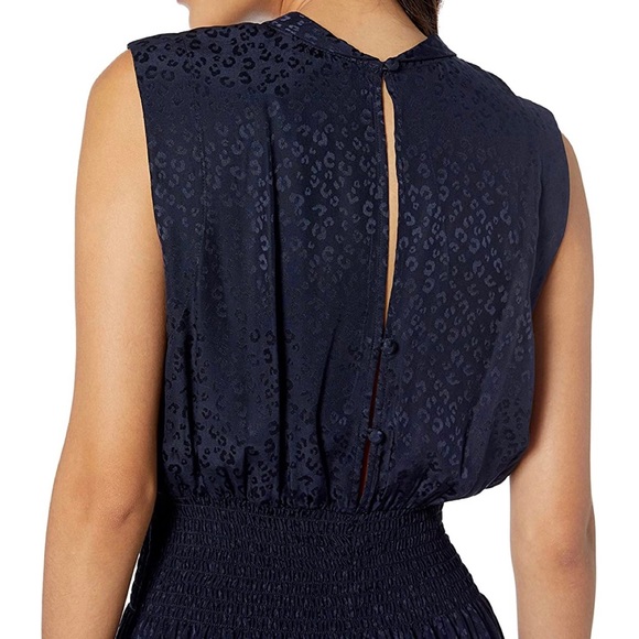 Rebecca Taylor cheetah jacquard jumpsuit - Picture 4 of 12